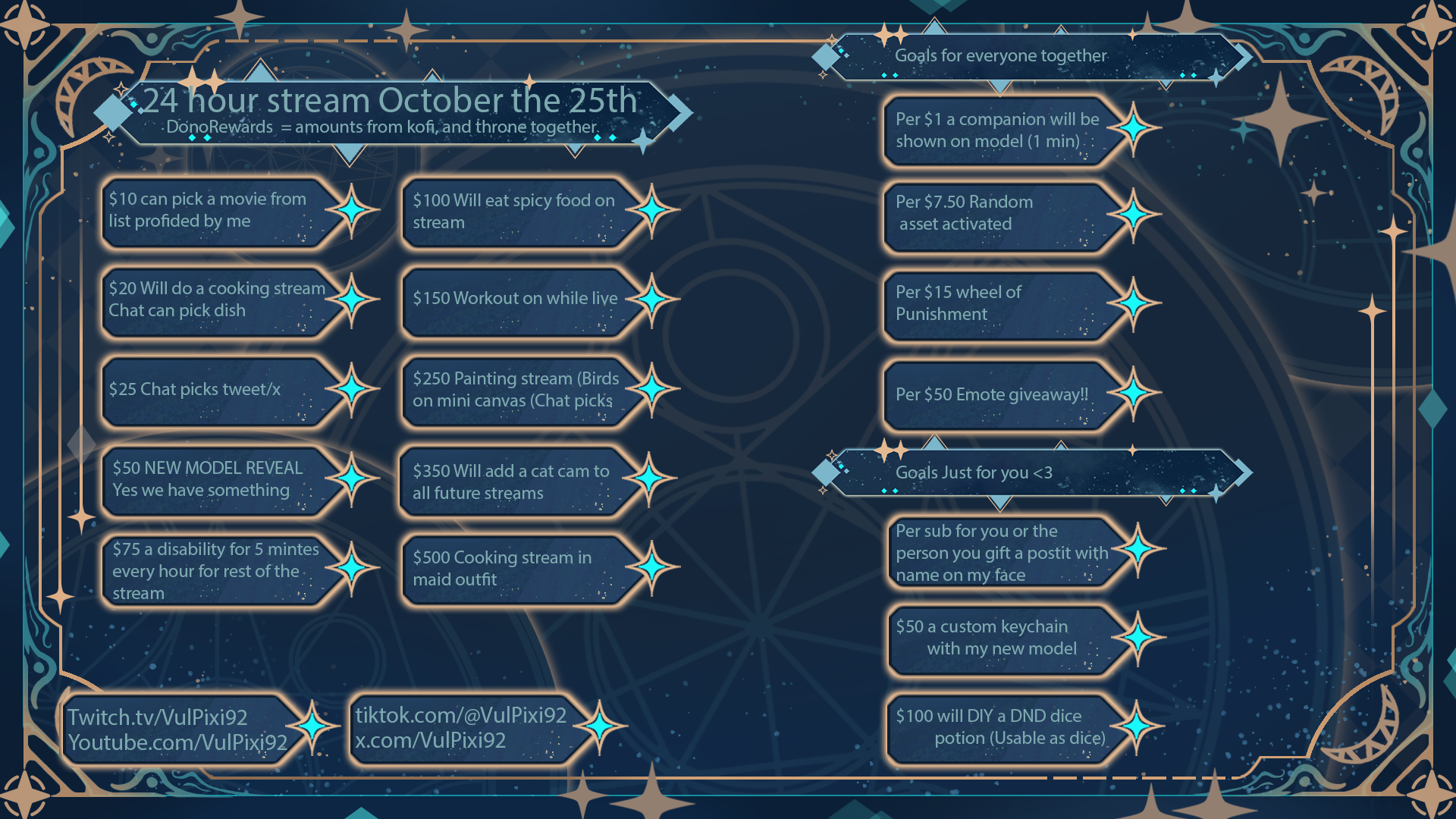 Vulpixi Halloween Stream